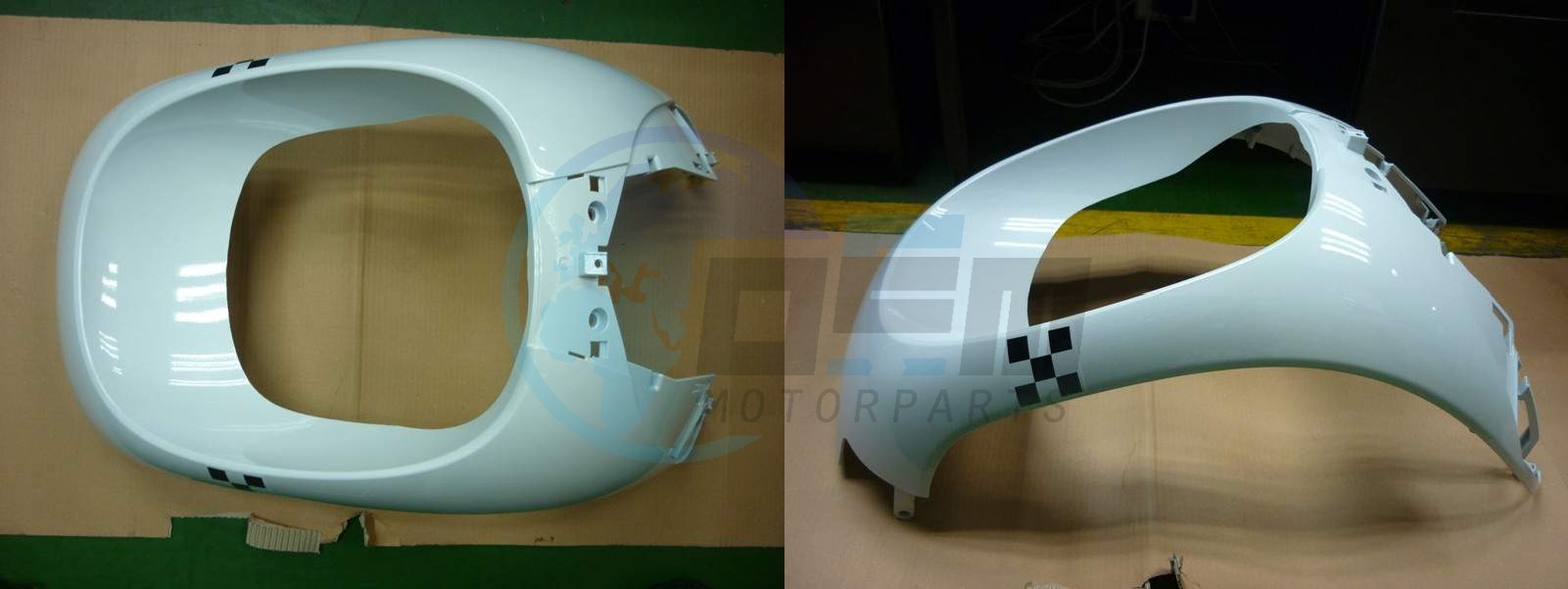 Product image: Sym - 6432G-A73-000-QU - FR. SPOILER ASSY(WH-300P)  0