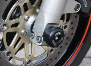 Product image: GSG-Mototechnik - 28-28-245 - Crash protector Front wheel  Honda  VTR  1000 F 