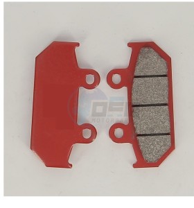 Product image: Cagiva - 800074181 - FRONT BRAKE PADS SET 