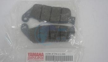 Product image: Yamaha - 22BF58110000 - PAD CALIPER 2  0