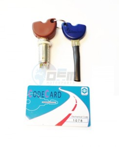 Product image: Vespa - 1B004022 - Lock kit 