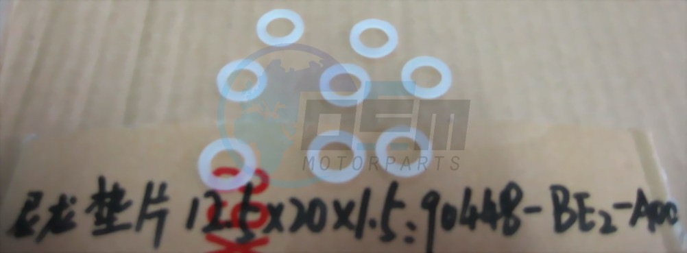 Product image: Sym - 90448-BE2-A00 - WASHER 12.5*20*1.5  0