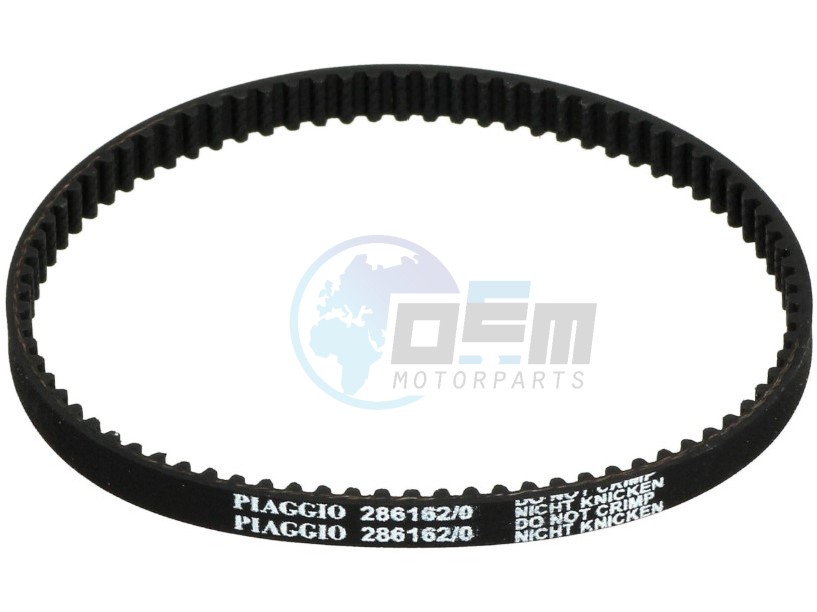 Product image: Vespa - 286162 - Toothed belt   0