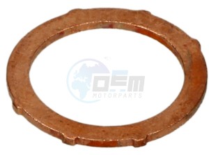 Product image: Derbi - 434716 - EXHAUST PIPE GASKET  