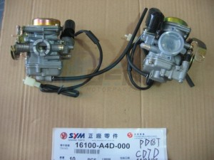 Product image: Sym - 16100-A4D-000 - CARBURETOR 