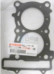 Product image: Yamaha - 5GJ111810000 - GASKET, CYLINDER HEAD 1 