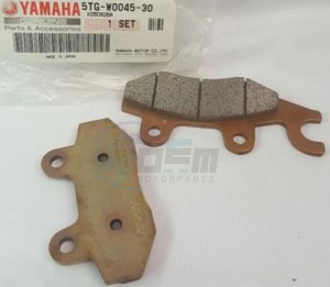 Product image: Yamaha - 5TGW00453000 - BRAKE PAD KIT 