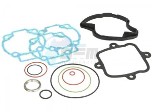 Product image: Gilera - 494707 - GASKET SET, ENGINE 