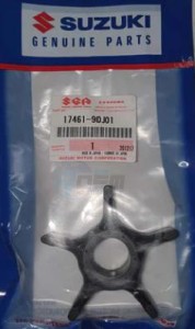 Product image: Suzuki - 17461-90J01 - IMPELLER,WATER 