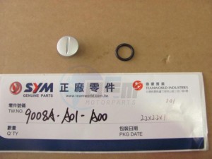 Product image: Sym - 9008A-A01-A00 - A.C.G.CAP ASSY 14MM 