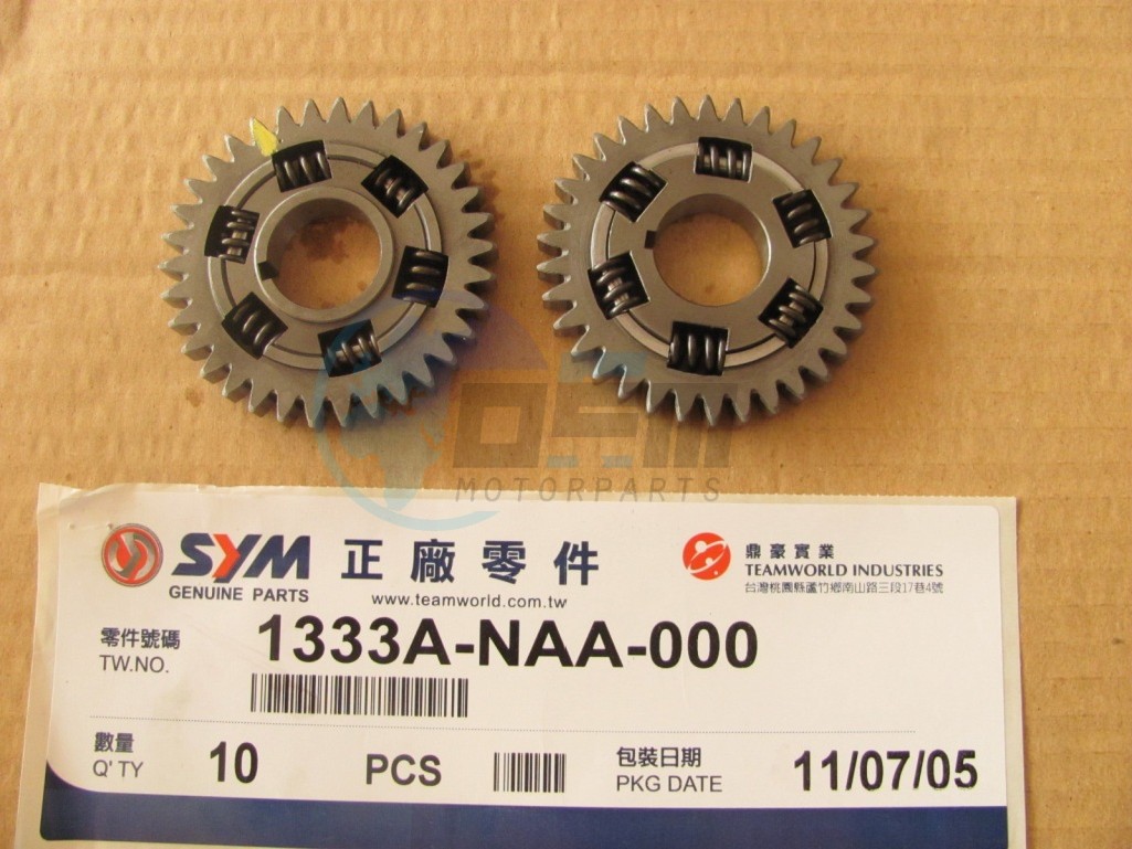 Product image: Sym - 1333A-NAA-000 - BALANCER DRIVE GEAR COMP  0