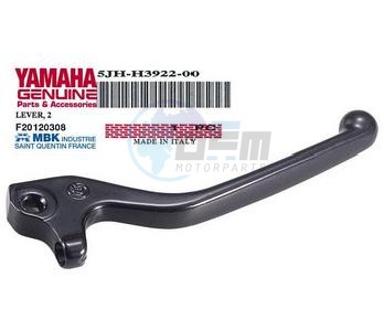Product image: Yamaha - 5JHH39220000 - LEVER, 2  0