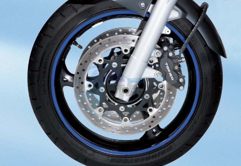 Product image: Suzuki - 990D0-WHEEL-BLU - Wheeldecor Blue  0