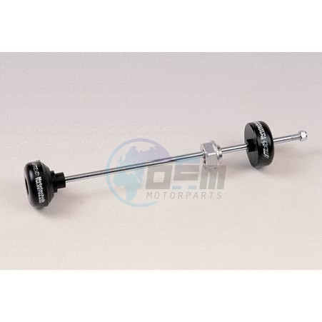 Product image: GSG-Mototechnik - 41-49-1 - Crash protector Front wheel  Triumph  Speed Triple 1050 05-  2