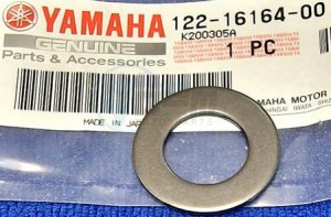 Product image: Yamaha - 122161640000 - PLATE, THRUST 