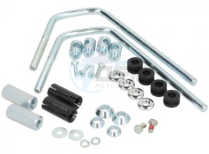 Product image: Vespa - 672315 - Complete kit and windshield retainer  