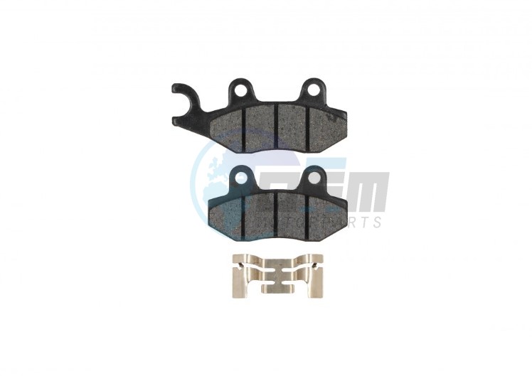 Product image: Piaggio - 867239 - Kit Brake pads couple  0