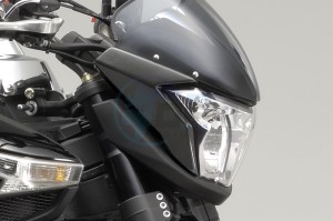 Product image: Suzuki - 99000-99013-K01 - FRONT COWL COVER SET, CARBON LOOK 