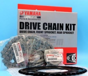 Product image: Yamaha - BW3W001A0000 - CHAIN & SPROCKET SET XTZ690 