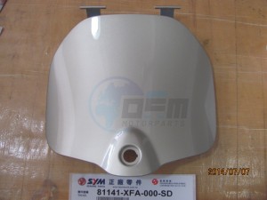 Product image: Sym - 81141-XFA-000-SD - INNER COVER B (S-481S) 