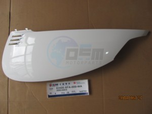 Product image: Sym - 83500-XFA-000-WA - RH BODY COVER (WH-006) 