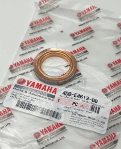 Product image: Yamaha - 4D0E46130000 - GASKET, EXHAUST PI 