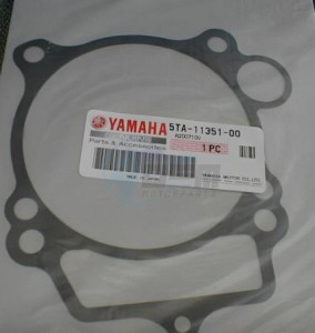 Product image: Yamaha - 5TA113510000 - GASKET CYLINDER  