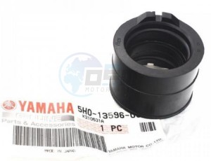 Product image: Yamaha - 5H0135960000 - CARBURETOR FLANGE  