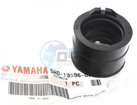 Product image: Yamaha - 5H0135960000 - CARBURETOR FLANGE   0