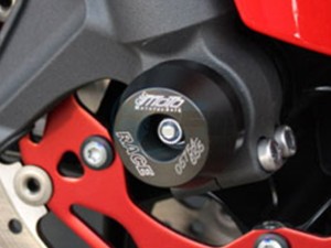 Product image: GSG-Mototechnik - 30-39-307 - Crash protector Front wheel  Yamaha  YZF R6 2017- RJ27 