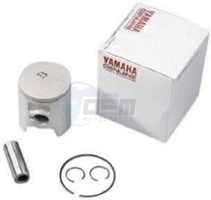 Product image: Yamaha - BR8116300000 - PISTON ASSY (STD) 