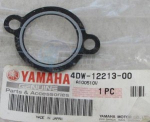 Product image: Yamaha - 4DW122130000 - GASKET, TENSIONER CASE 