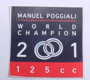 Product image: Gilera - 620439 - World champion plate 