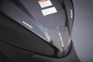 Product image: Suzuki - 990D0-04KB1-PAD - Tank pad gsx-s logo black 