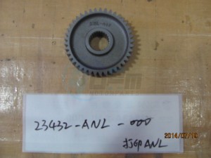 Product image: Sym - 23432-ANL-000 - FINAL GEAR 