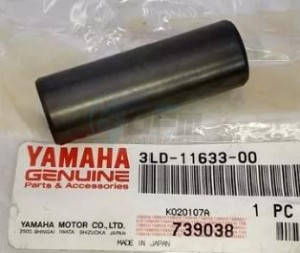 Product image: Yamaha - 3LD116330000 - PIN, PISTON 