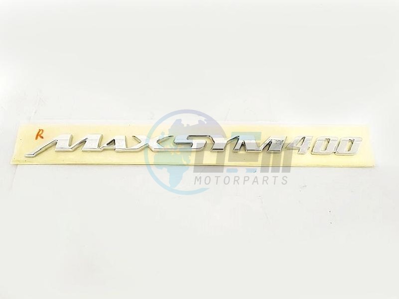 Product image: Sym - 87126-L5B-000 - R. BODY COVER EMBLEM(MAXSYM 400)  0