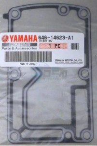 Product image: Yamaha - 64614623A100 - GASKET, EXHAUST 