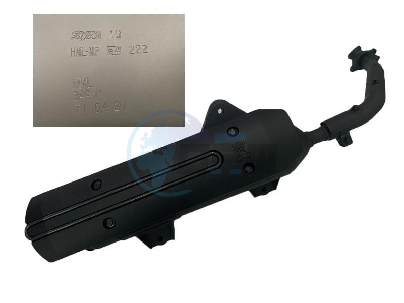 Product image: Sym - 18000-HML-001 - EXH. MUFFLER ASSY.  0