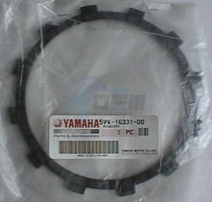 Product image: Yamaha - 5VK163310000 - PLATE, FRICTION 2 