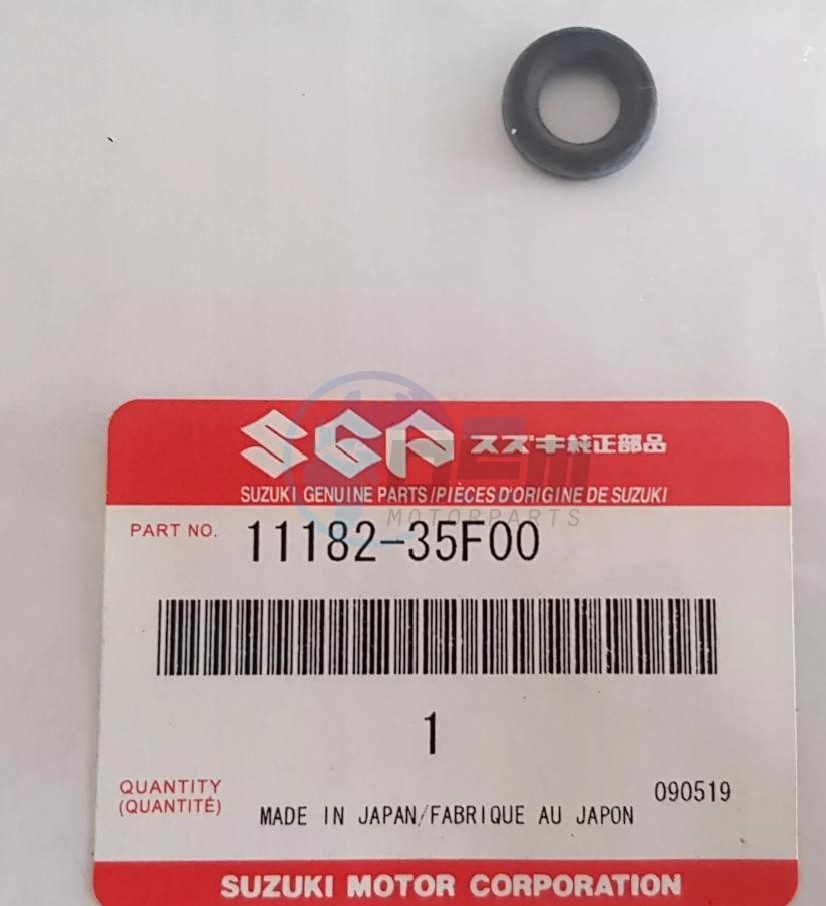 Product image: Suzuki - 11182-35F00 - Gasket,2nd Air passage  0