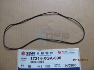 Product image: Sym - 17214-XGA-000 - AIR/C ELEMENT SEAL 