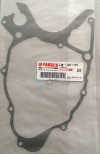 Product image: Yamaha - 3AW154510300 - GASKET, CRANKCASE COVER  