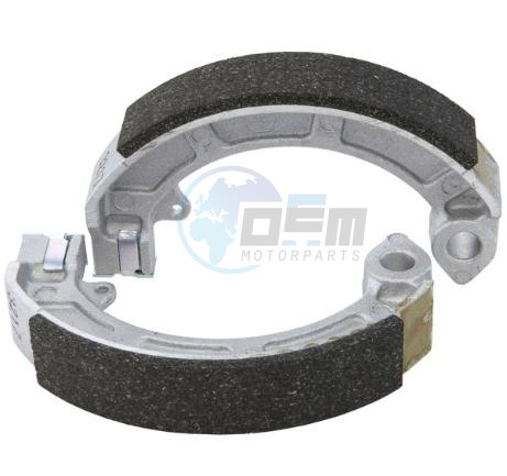 Product image: Piaggio - 647377 - BRAKE SHO WITH INAMO. PAR  1