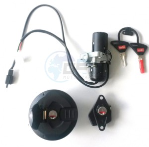 Product image: Aprilia - 856832 - .LOCK HARDWARE KIT 