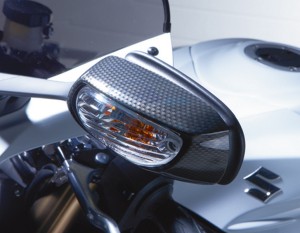 Product image: Suzuki - 99000-99013-K72 - MIRROR COVER SET, CARBON 