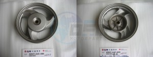 Product image: Sym - 42601-A4C-000 - RR. CAST. WHEEL 