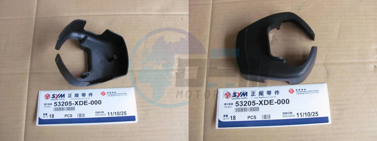 Product image: Sym - 53205-XDE-000 - FR.HANDLE COVER  0