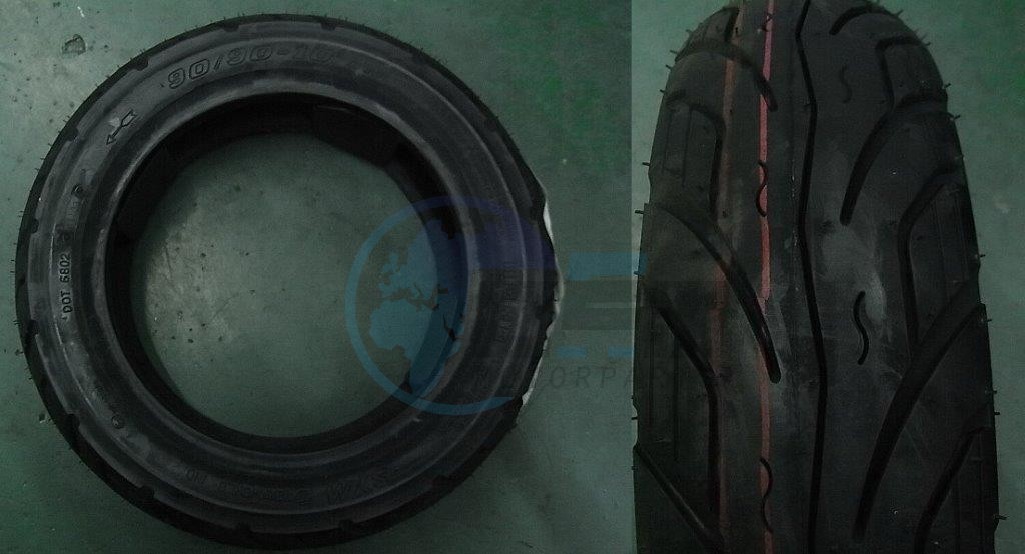 Product image: Sym - 1T0190108-310A - TIRE ASSY 90-90-108PR#310A  1