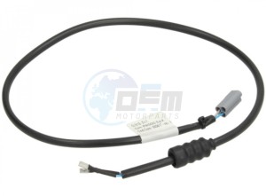 Product image: Piaggio - 580617 - WIRE GROUP OF THE STOP SWITCH 